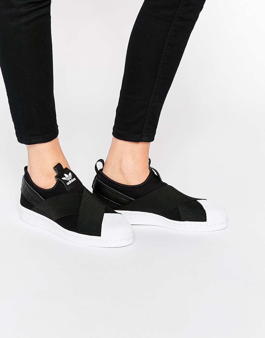 scarpe superstar slip on