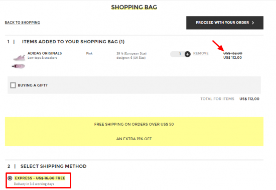 Free Shipping Coupons & Promo Codes YOOX Coupons & Free Shipping Codes. When you shop at YOOX, you probably won't have to use a coupon to get free shipping. That's because they typically have a free shipping offer when you make a minimum purchase. With delivery covered, you're free to shop to your heart's content and load up on designer shoes, apparel and accessories.